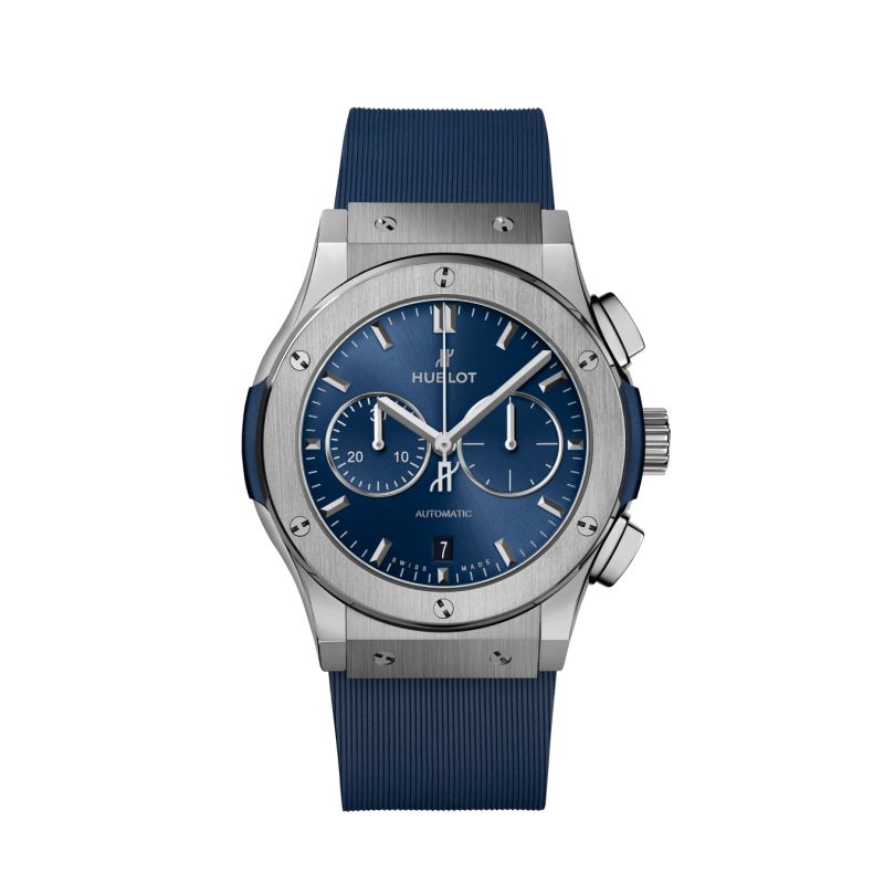 クリストフル Купить Часы - Classic Fusion Chronograph Titanium Blue, серия
