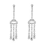 Серьги Art Deco small