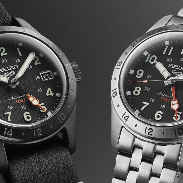 Представляем новинку: часы Seiko 5 Sports Field GMT SSK023 и SSK025