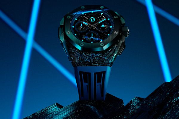 Новая модель Audemars Piguet Royal Oak Concept Split-Seconds Chronograph GMT Large Date из кованого карбона