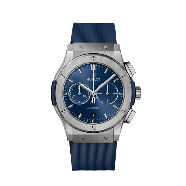 Classic Fusion Chronograph Titanium Blue