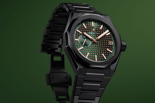 Zenith Defy Skyline Americas: лимитированная серия в черной керамике с зелеными и золотыми акцентами