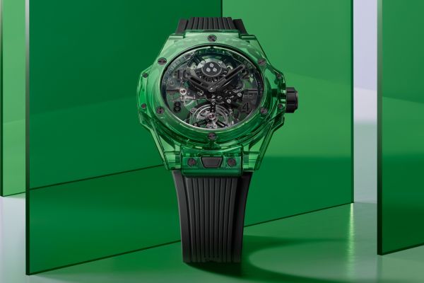 Эксклюзивные Hublot Big Bang Tourbillon Automatic Green SAXEM: Новинка LVMH Watch Week 2025