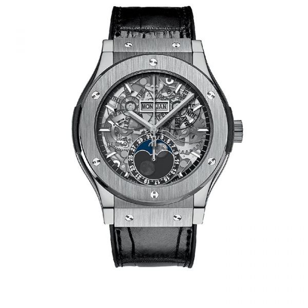 Часы Classic Fusion 45 mm Aerofusion Moonphase Titanium