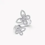 Кільце Double Butterfly Silhouette small