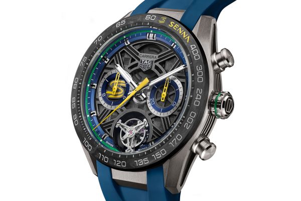 Новая Лимитированная Серия TAG Heuer Carrera Chronograph Tourbillon x Senna