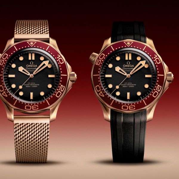 Omega Seamaster Diver 300M Bronze Gold and Burgundy 2025: Эволюция с винтажным акцентом