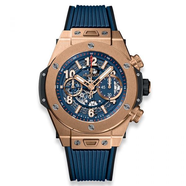 Big Bang Unico 45 mm King Gold Blue