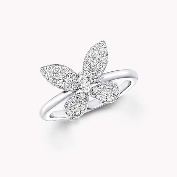Кільце Pavé Butterfly
