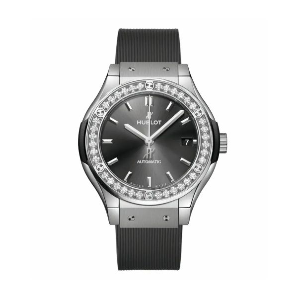 Classic Fusion Titanium Grey Diamonds