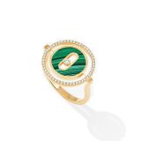 Кольцо LUCKY MOVE PM MALACHITE RING small