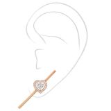 Серьга-пусета CŒUR 0.15-CARAT SINGLE DIAMOND EARRING (1452) small