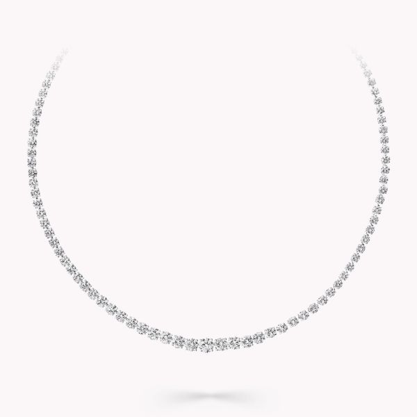 Round Diamond Necklace