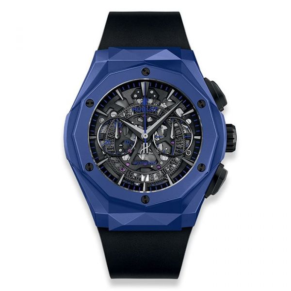 Classic Fusion 45 mm Aerofusion Chronograph Orlinski Blue Ceramic