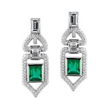 Сережки Art Deco small