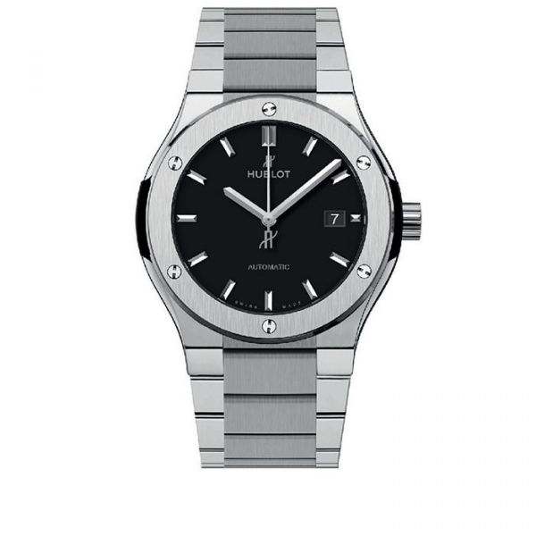Classic Fusion 42 mm Integral Bracelet Titanium