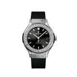 Classic Fusion Titanium Diamonds 38MM small