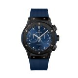 Classic Fusion Ceramic Blue Chronograph 42 мм small