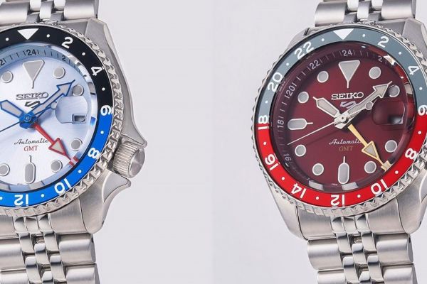 Пришел год GMT, и две модели Seiko 5 Sports GMT LE, Ice Blue SSK029K1 и Passion Red SSK031K1, служат подтверждением этого факта.