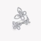 Кільце TRIPLE BUTTERFLY SILHOUETTE DIAMOND small