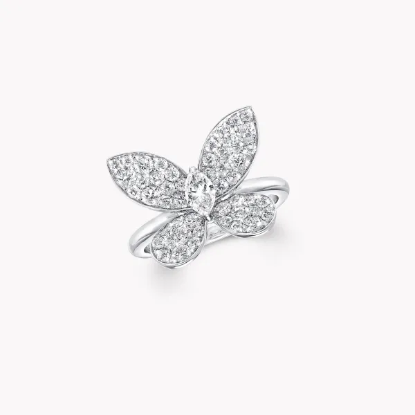 Кільце Pavé Butterfly