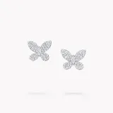 Серьги Graff Pave Butterfly small