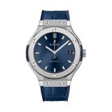Classic Fusion 38 mm Titanium Blue small