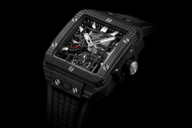 Часы Hublot Square Bang Tourbillon: инновационный дизайн и 4-дневный запас хода