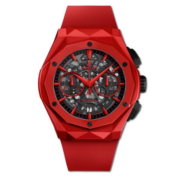 Classic Fusion 45 mm Aerofusion Chronograph Orlinski Red Ceramic
