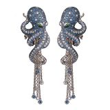 Сережки Octopus small