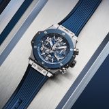 Big Bang Unico Titanium Blue Ceramic (1951) small