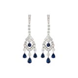 Сережки Chandelier small