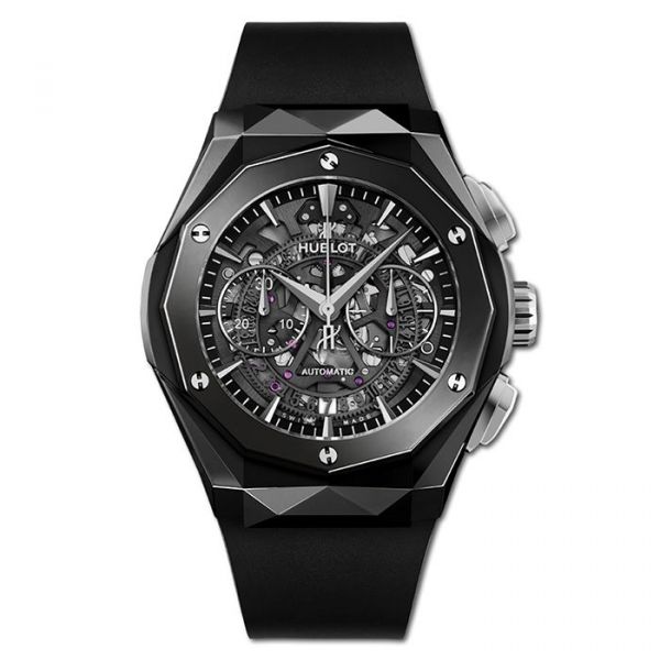 Classic Fusion 45 mm Aerofusion Chronograph Orlinski Black Ceramic