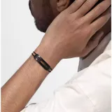 Браслет на шнурке Move Titanium Black XL (3609) small