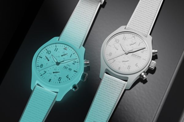 Новая разработка: IWC представляет технологию и прототип светящихся керамических часов Ceralume