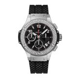 Big Bang 41 mm Steel Diamonds small
