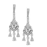 Серьги Chandelier small