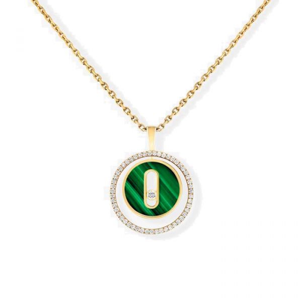 Колье LUCKY MOVE PM MALACHITE NECKLACE