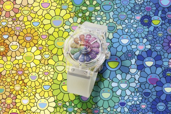 Сапфировый цветок Hublot Takashi Murakami Rainbow