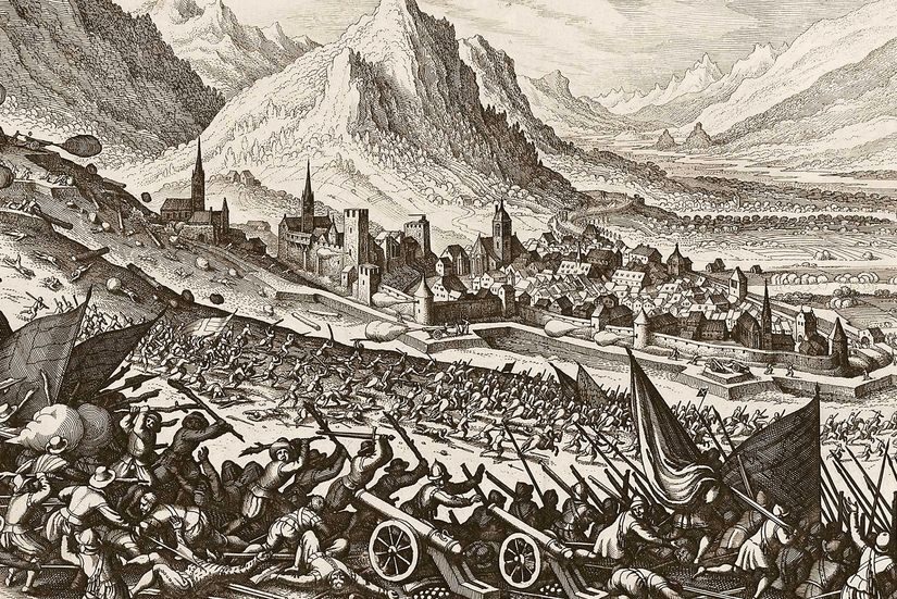 30-летняя война (1618–1648) и последовавшая за ней эпидемия чумы сократили население Саксонии вдвое