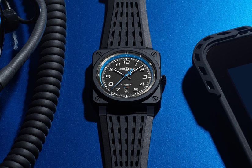 Часы Bell & Ross x Alpine BR 03-92 A522