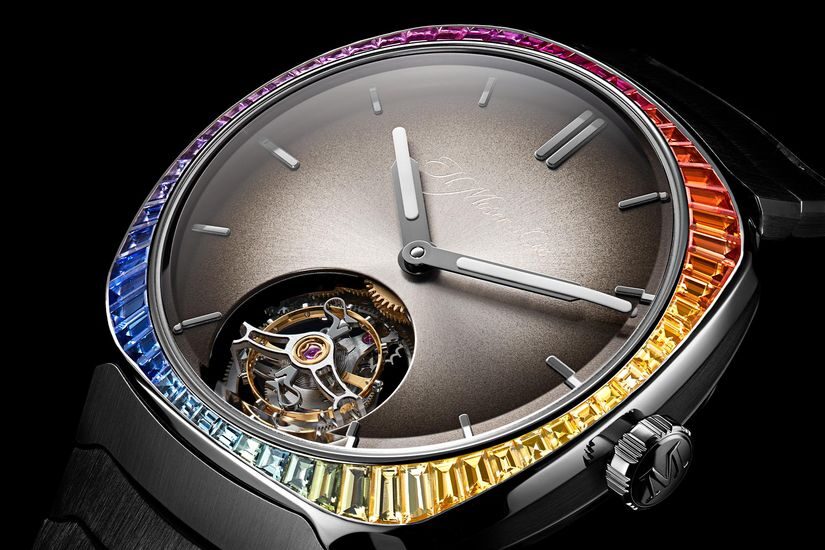 Все оттенки H. Moser & Cie. Streamliner Tourbillon Rainbow